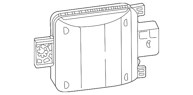 Genuine Audi Blind Spot Detection System Warning Sensor 2Q0-907-686-G