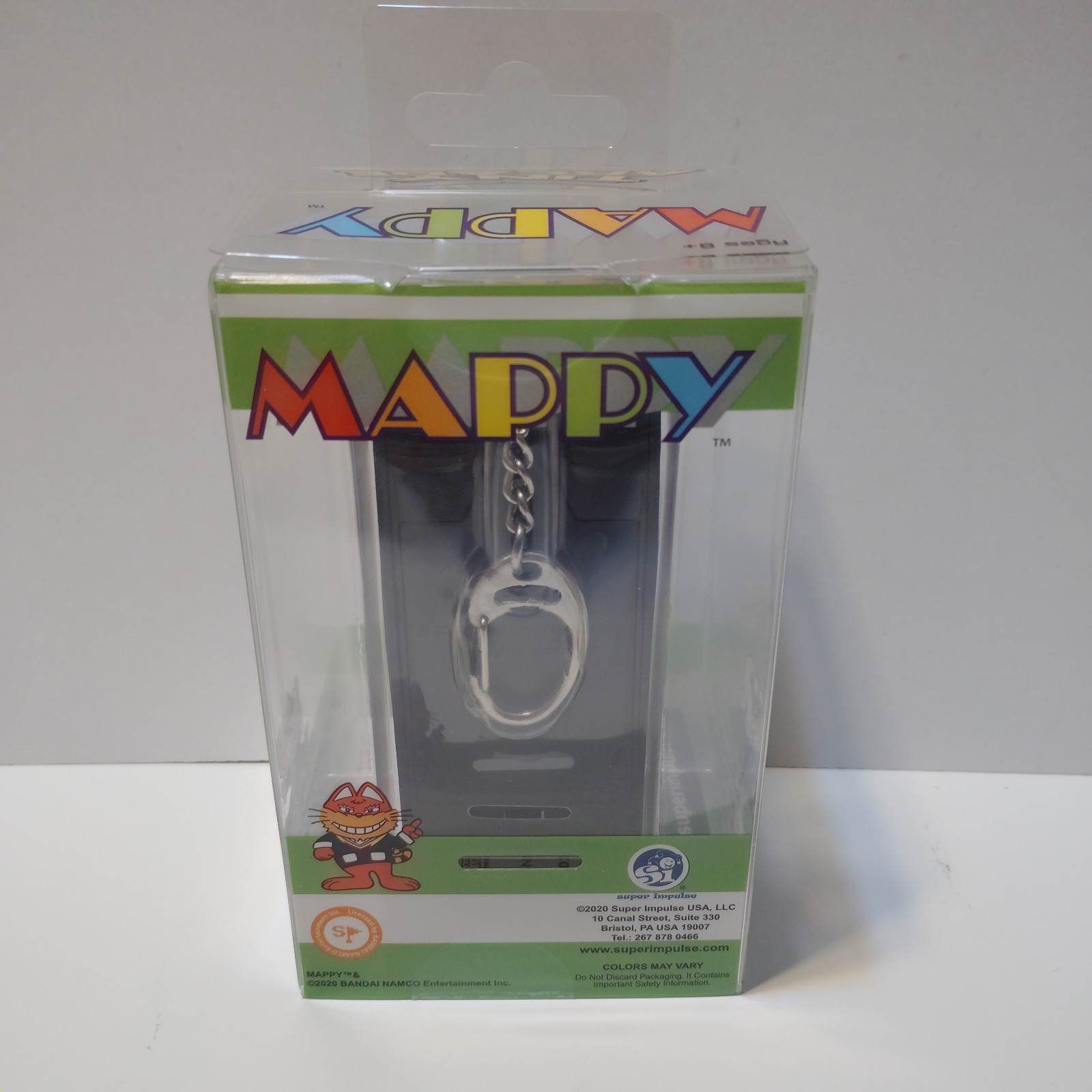 Super Impulse Tiny Arcade Mappy Handheld Electronic Game World's Smallest