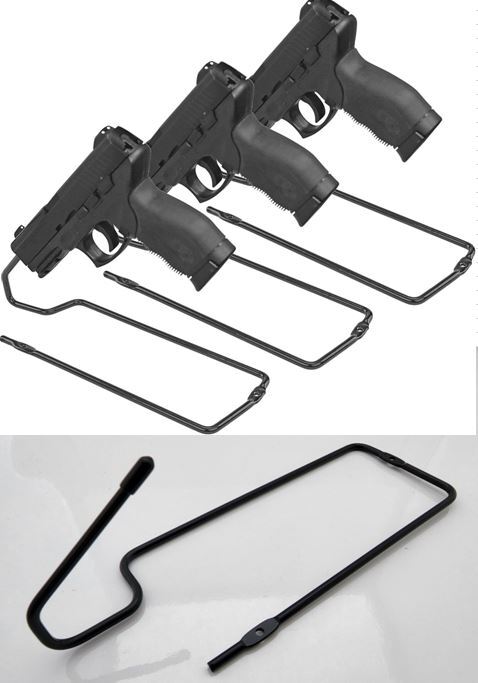 9 Pack Gun Pistol Stand Rack Handgun Holder Storage Display  (GW3-9)