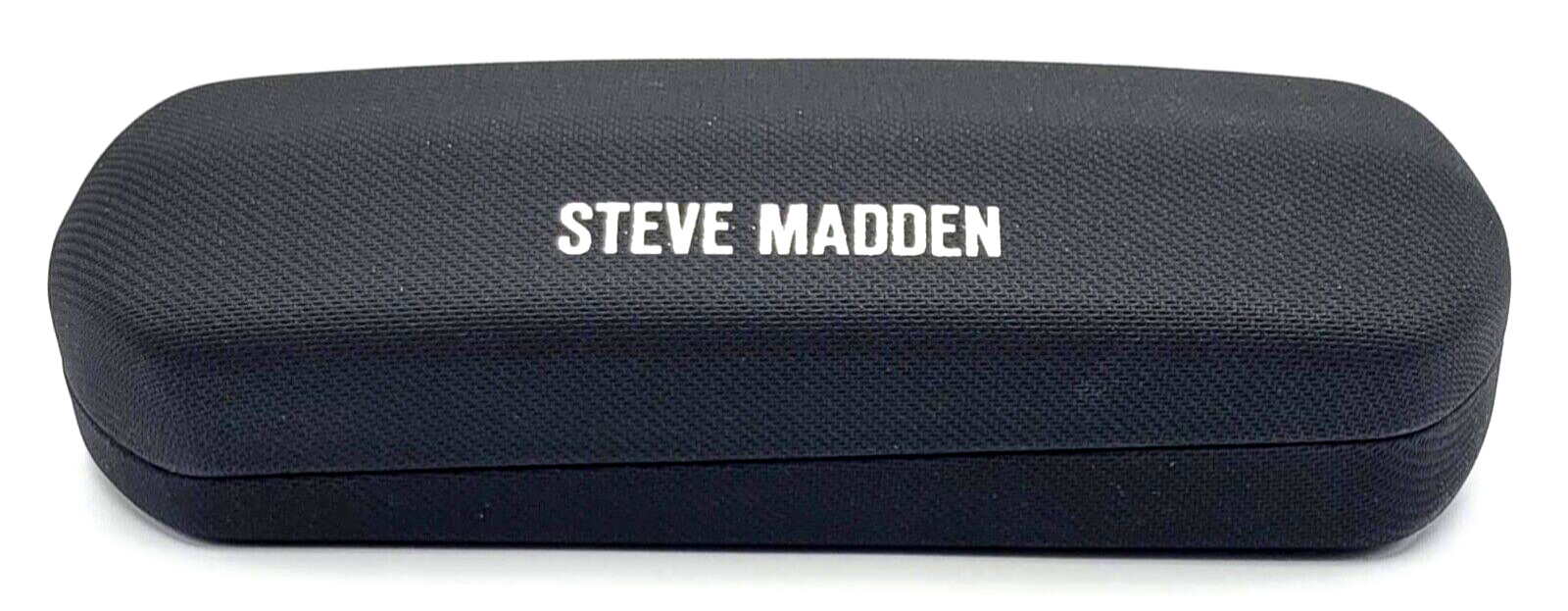 NEW - AUTHENTIC - STEVE MADDEN - MATTE BLACK - HARD EYEGLASSES CASE