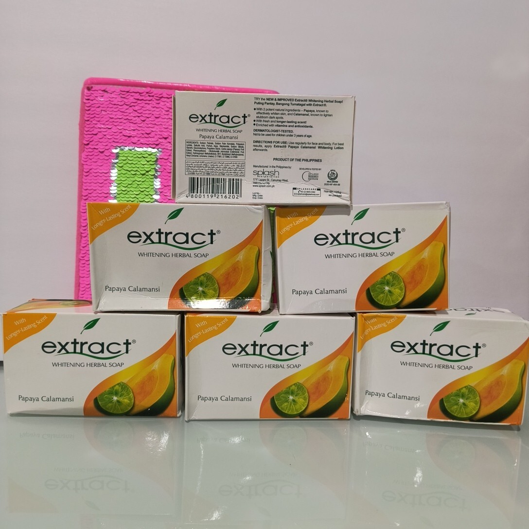 Extract Whitening Herbal Soap pack of 6