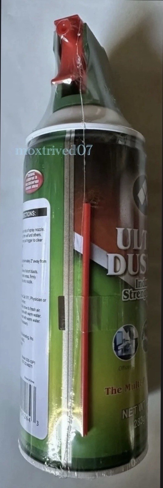 Ultra Duster® Industrial Strength Compressed Air Duster Cleaner 10oz. 4/Pack