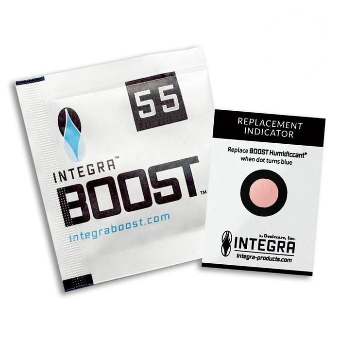 Integra Boost 2-Way Humidity Control 67 Gram 55% RH (24 pcs/Box) Indicator Card