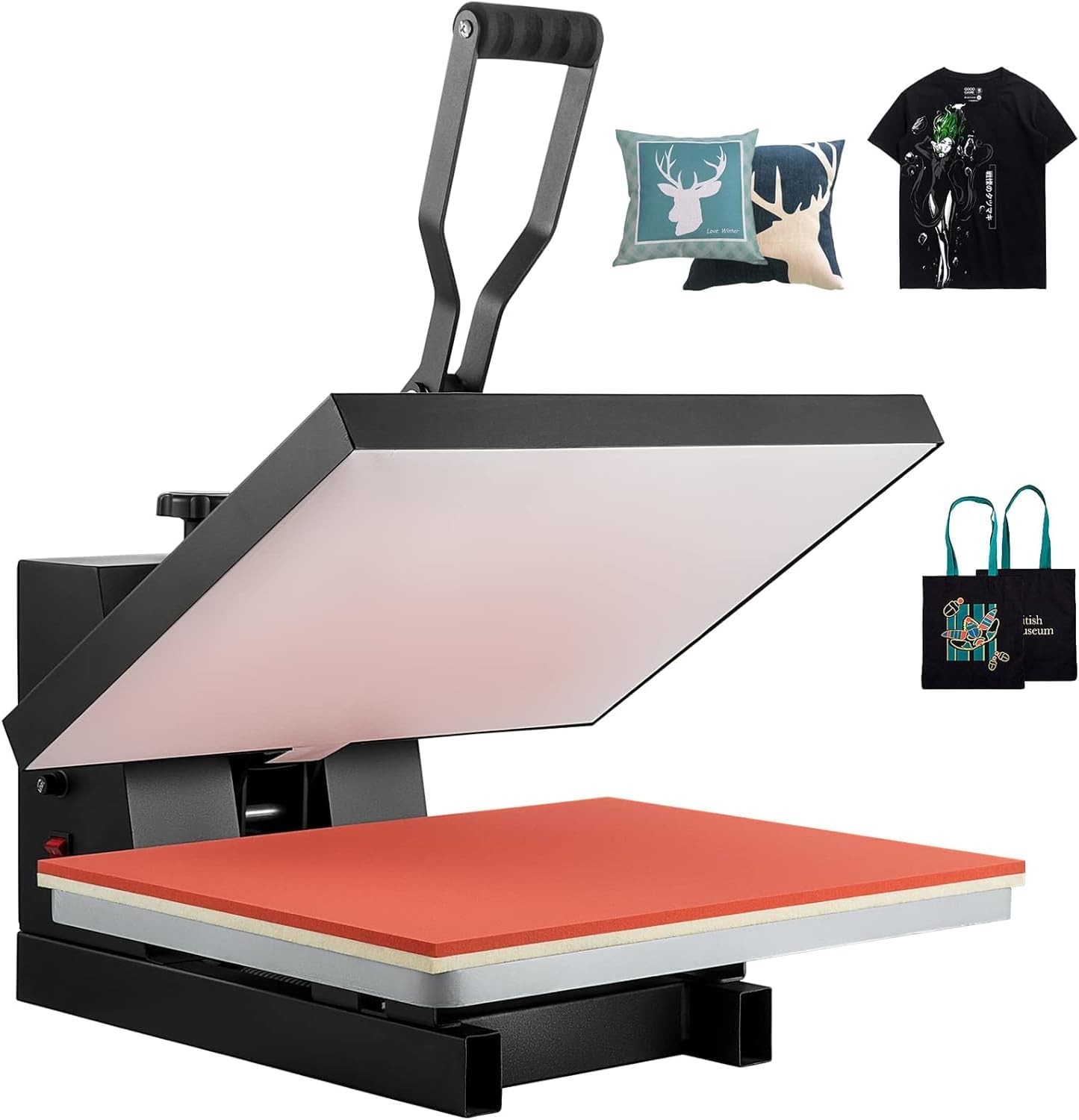 Heat Press Machine 16x24 Slide Out Base Auto Open Clamshell T Shirt Heat Press