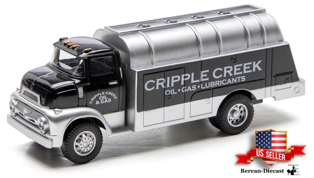 RETIRED/NOS 1:48 Scale Menards Goldline 1956 Ford Cripple Creek Fuel Truck - NIB