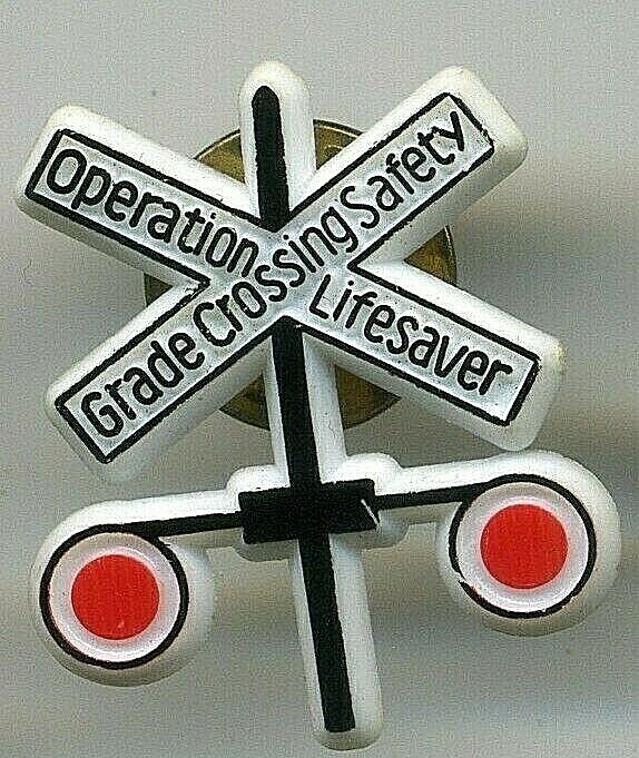 Operation Life Saver Plastic Blood Donor Pin