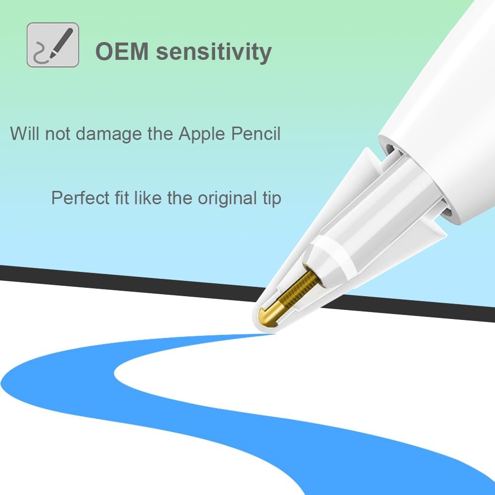 SIXFU Tips for Apple Pencil Tips, Apple Pencil Pro Tips, Apple Pen Tips, Case...