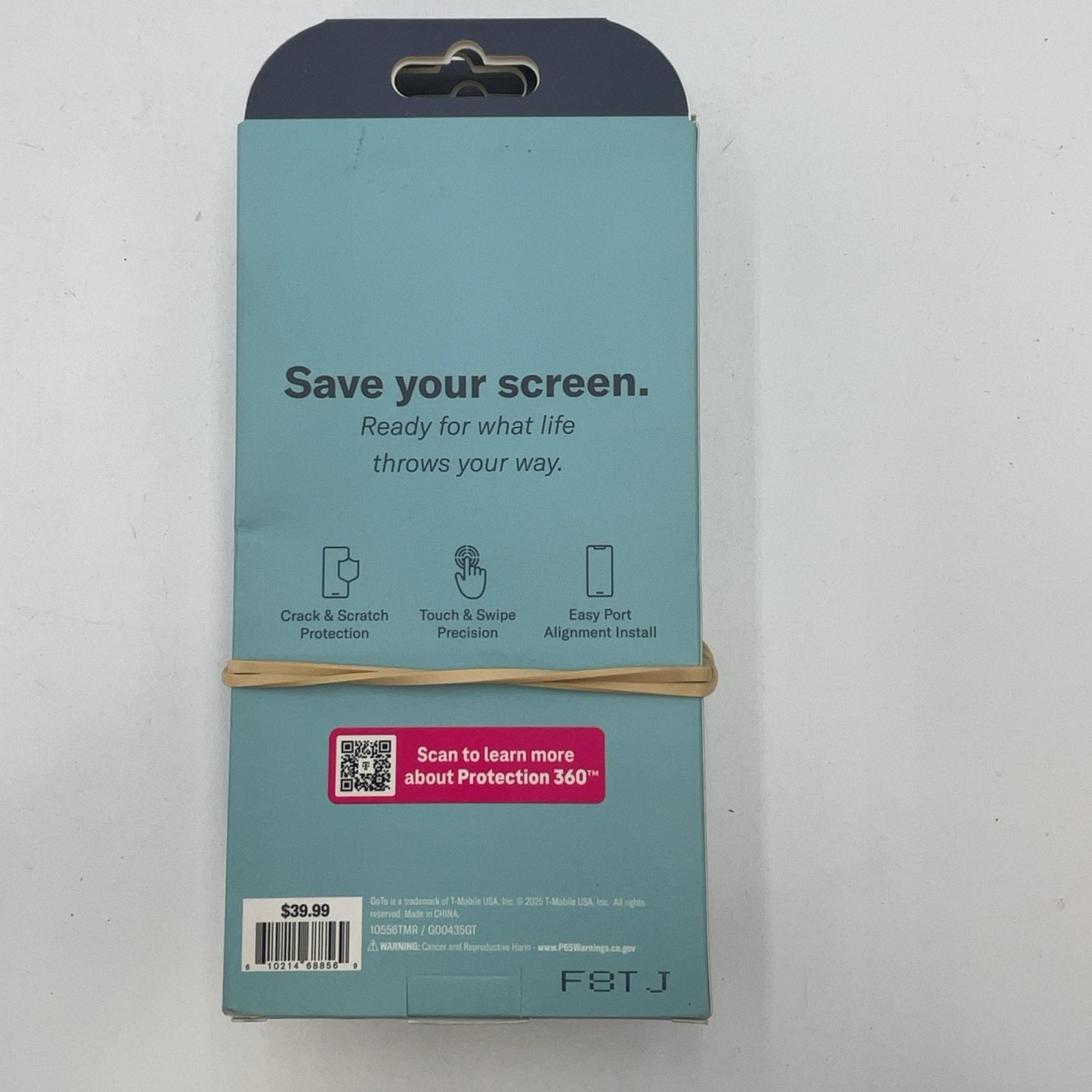 GOTO Tempered Glass Screen Protector for Samsung Galaxy S25 FE Clear AntiScratch
