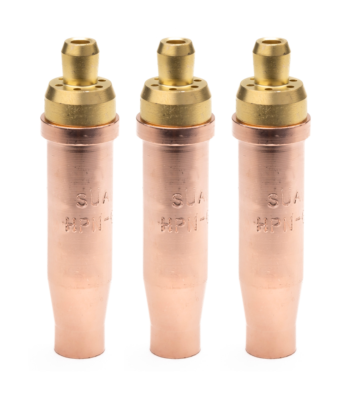 SÜA® HPN Oxy/Propane Heavy-Duty Cutting, Scrapping Tips Compatible with Victor