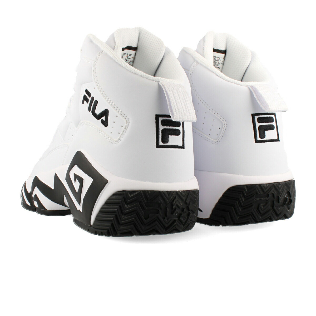 FILA Mb Mashburn Basketball White Black FHE102-005 Men's Size