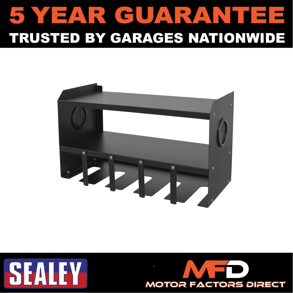 Sealey Power Tool Storage Rack 5 Bay PTSR5