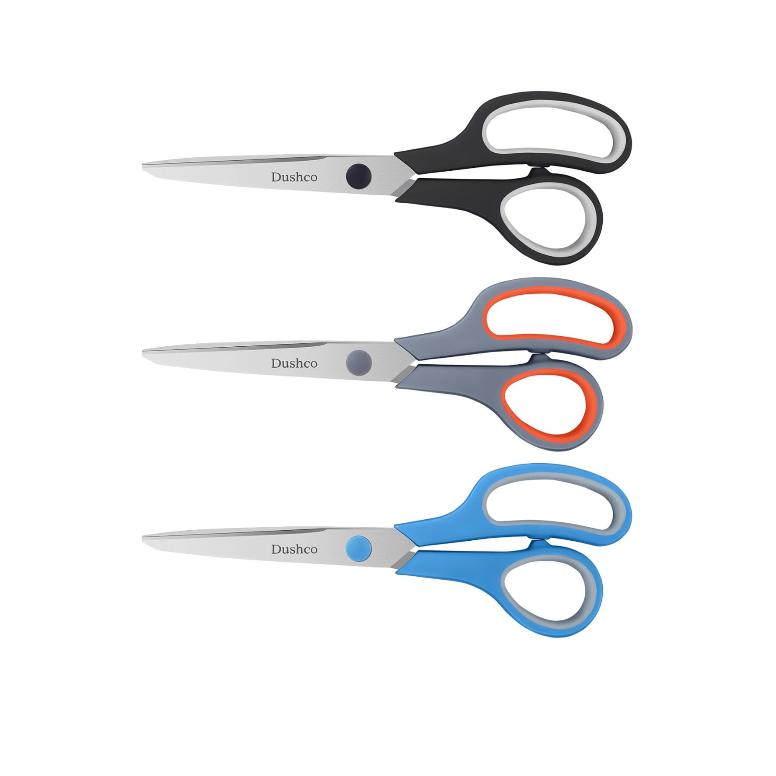 3-Pack Heavy Duty Scissors Ultra Sharp All Purpose Kitchen Office Home 8.5" New