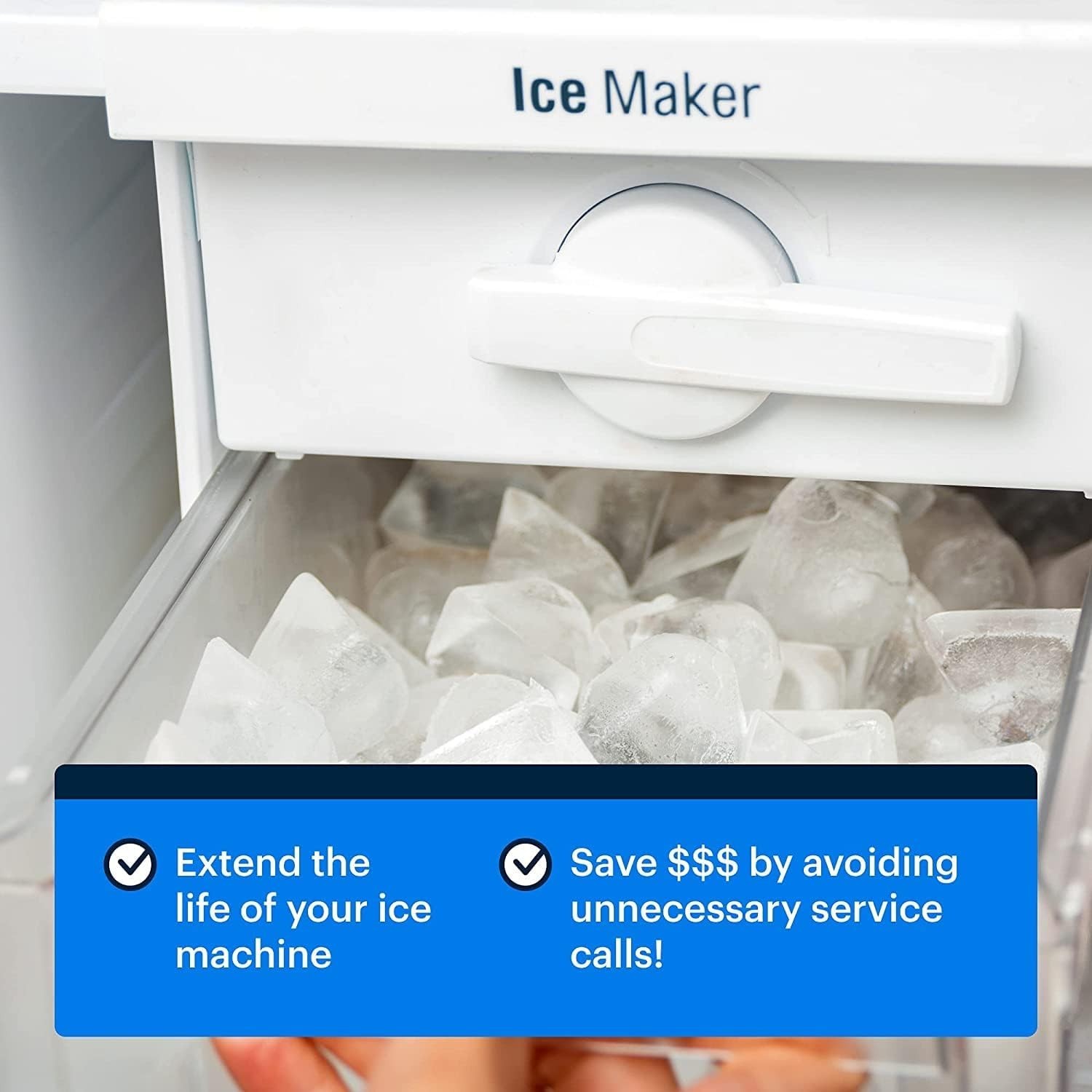 Universal Ice Machine Cleaning Solution: 16 fl oz Descaler for Crisp Ice