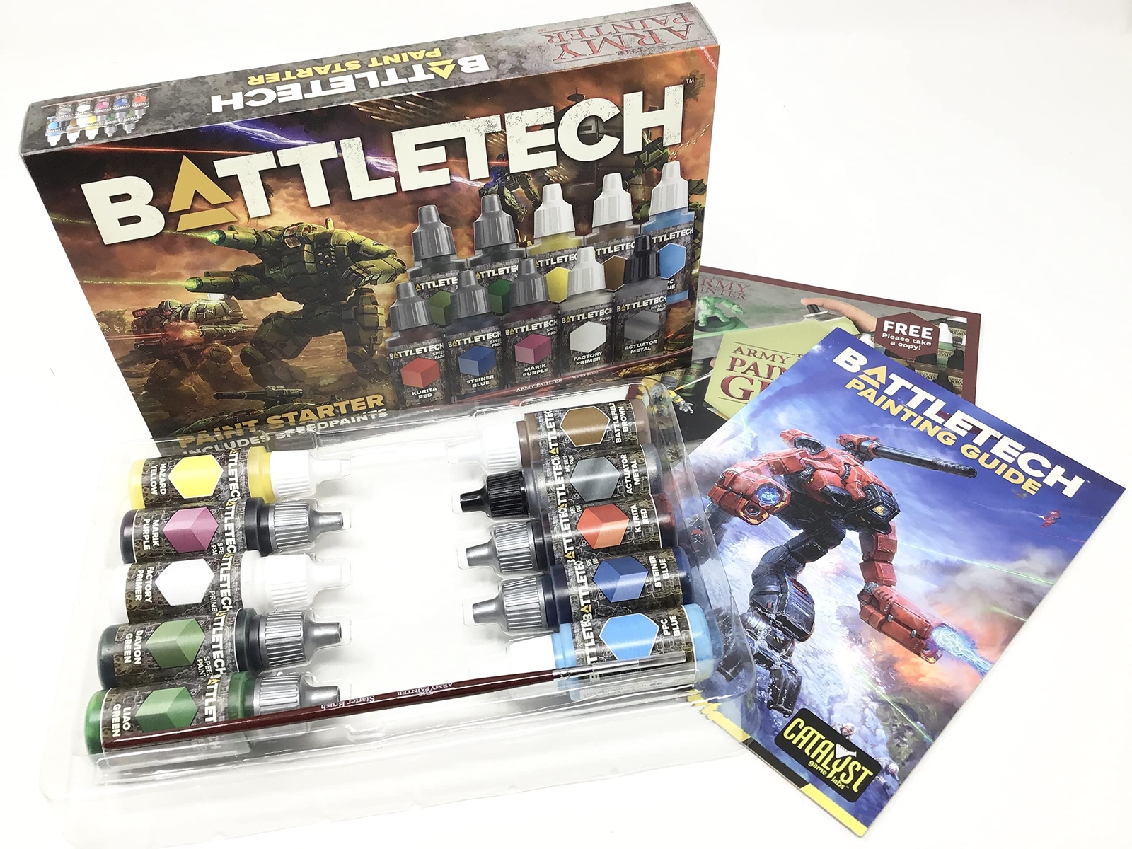 Battletech: Paint Starter Set For Mini-Figures