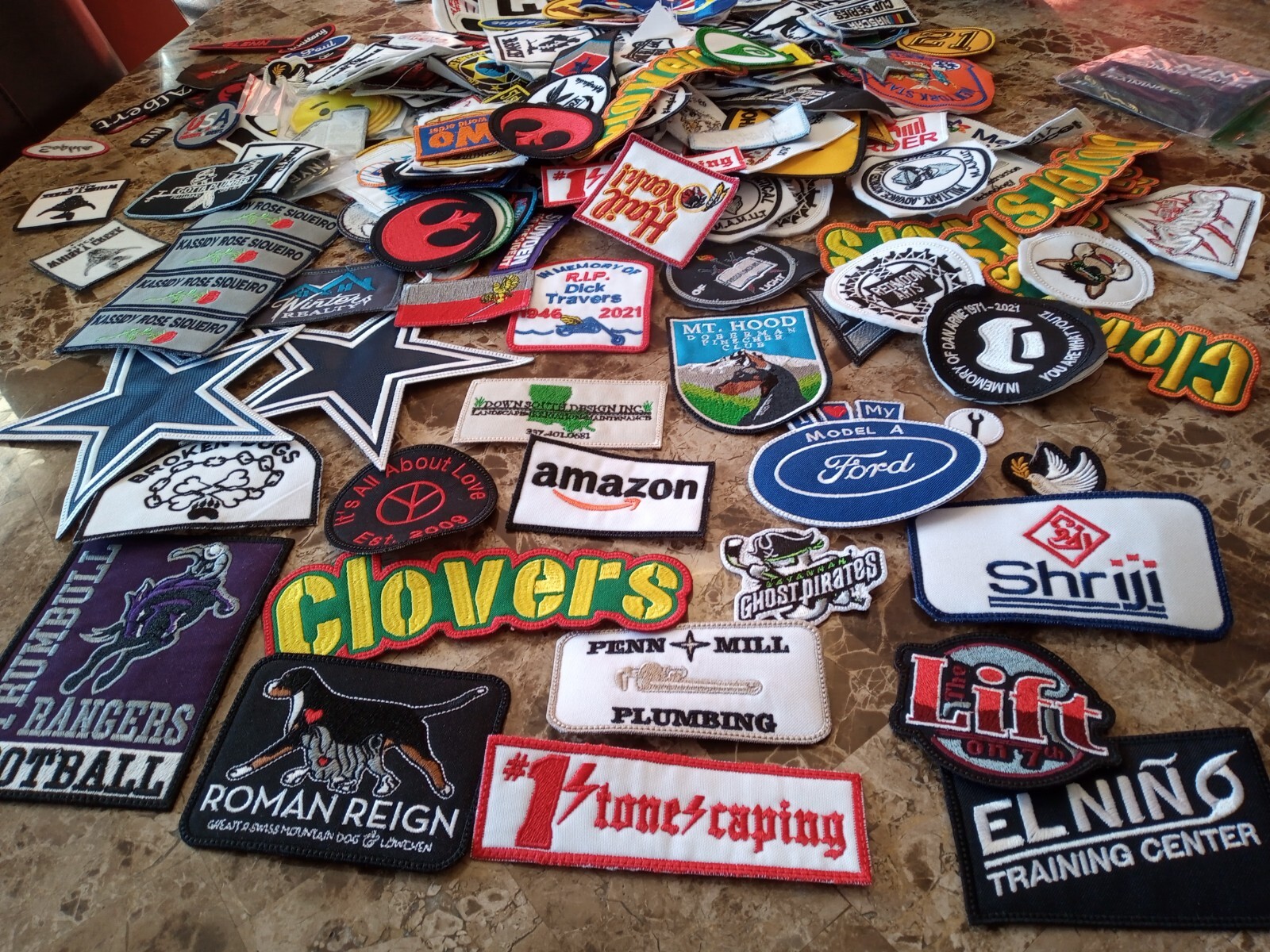 **LOVE IT** Custom Name patch Iron on / Sew on Patch, Fast Shipping