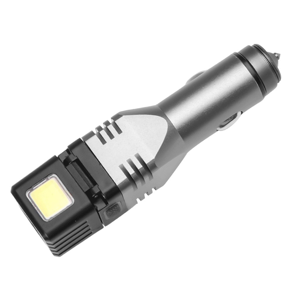 12V XPG LED Car Cigarette Lighter Flashlight Rechargeable Mini Torch Light