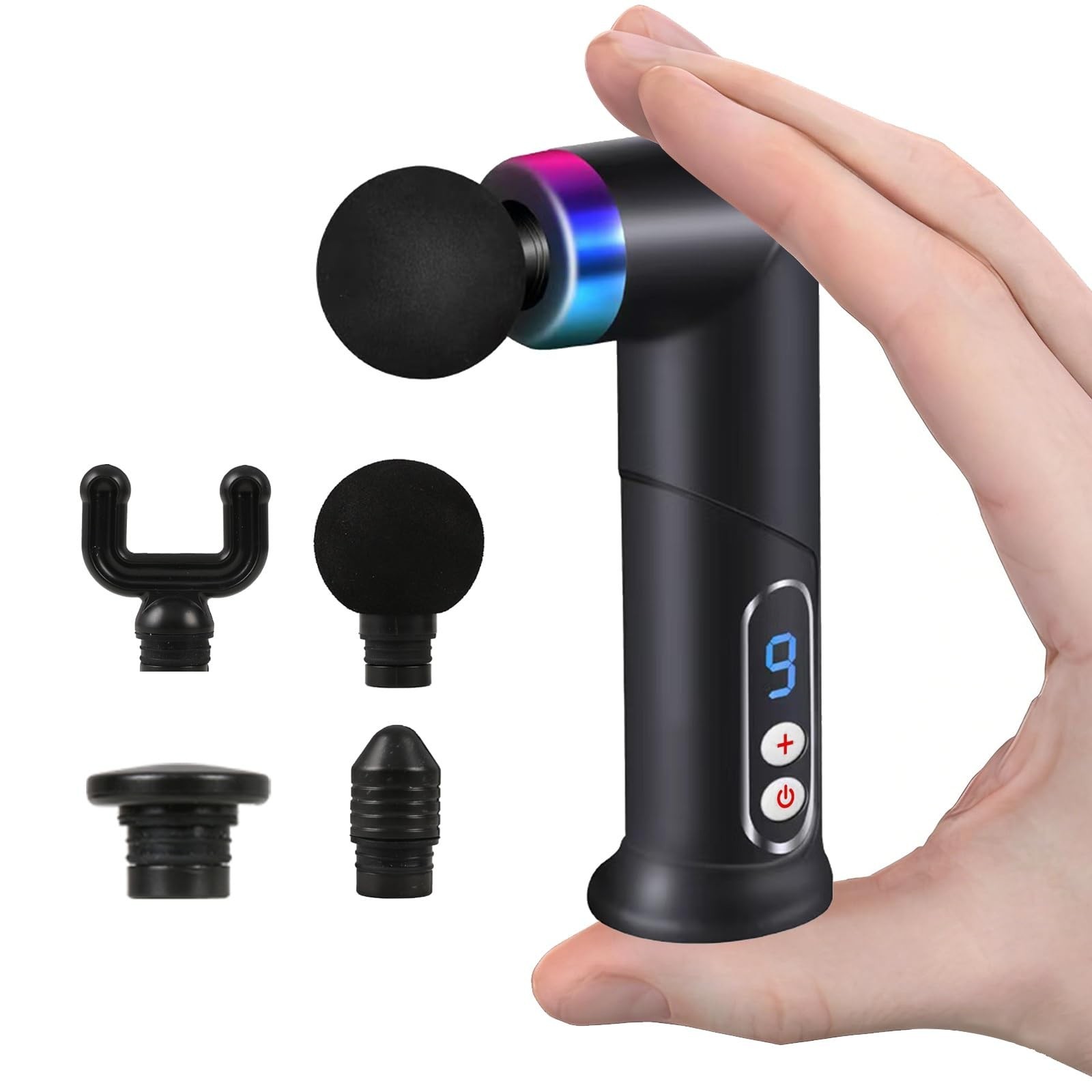 Massage Gun – Mini Massage Gun for Portable Deep Tissue Massage – Qu