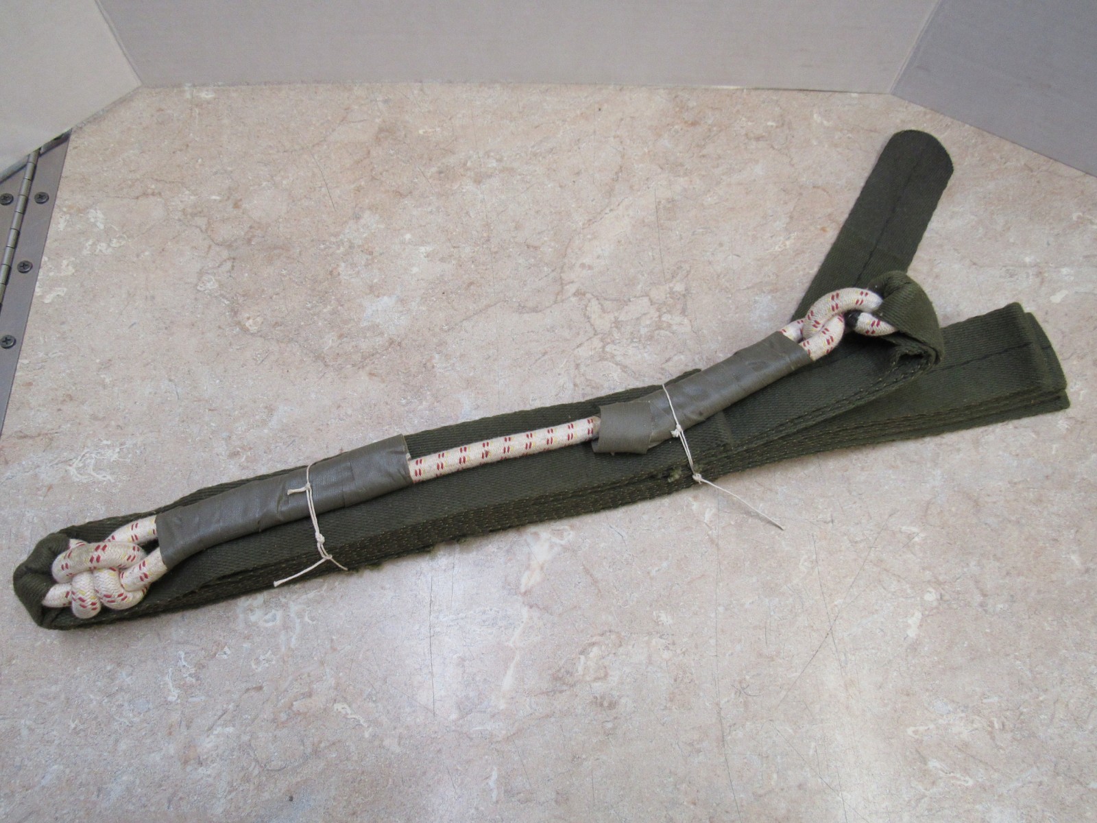 US VIETNAM ERA M1950 DROP CASE EXTENSION LOWERING LINE PARATROOPER DROP CORD