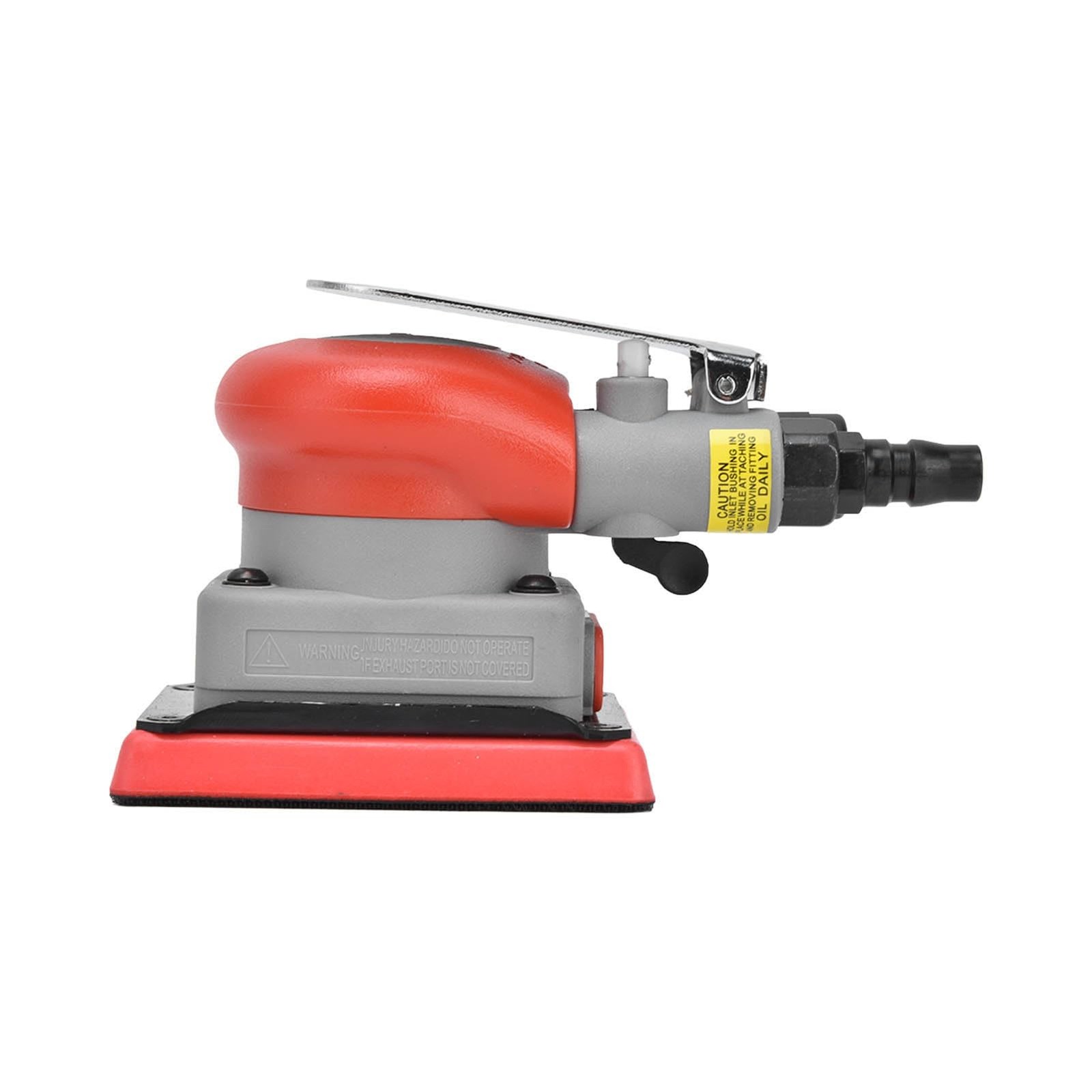 Pneumatic Air Orbital Sander Alloy Steel Sanding Machine 10000rpm 75x100mm