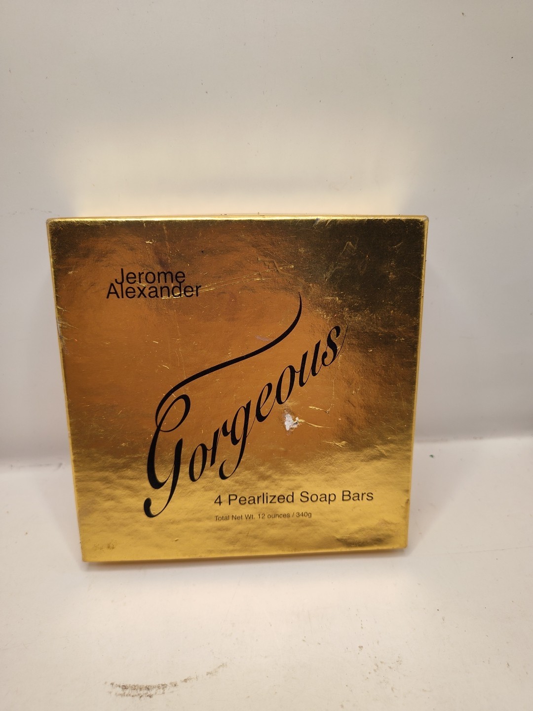 Jerome Alexander Gorgeous 4 Pearlized Soap Bars New In Box Free Shipping