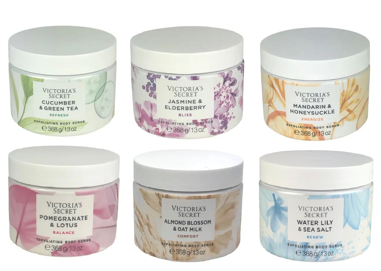 VICTORIA'S SECRET EXFOLIATING SUGAR BODY SCRUB 13 oz 368g NEW Free Shipping