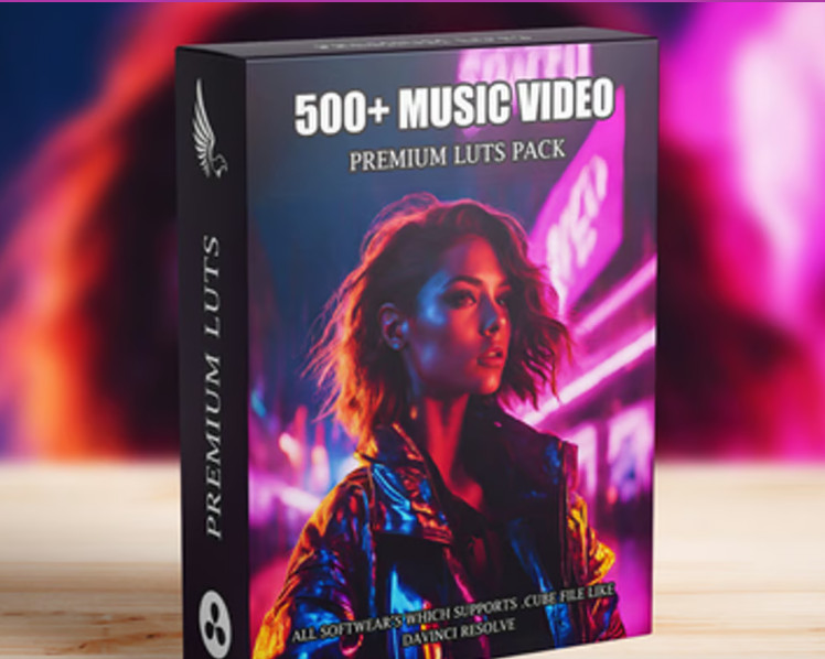 LUTs for Filmmakers 500 + Elevate Your Music Videos