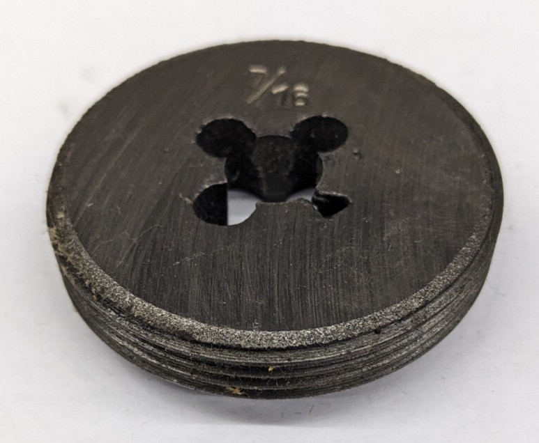 7/16" Guide for #5 Collet 2-3/4" OD Two Piece Dies - 2-Piece