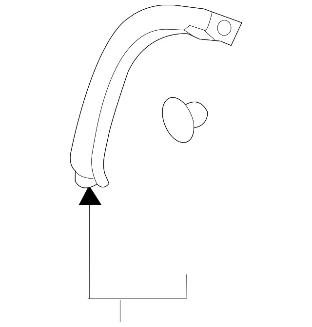 Genuine Subaru Quarter Panel Seal 63526SJ010