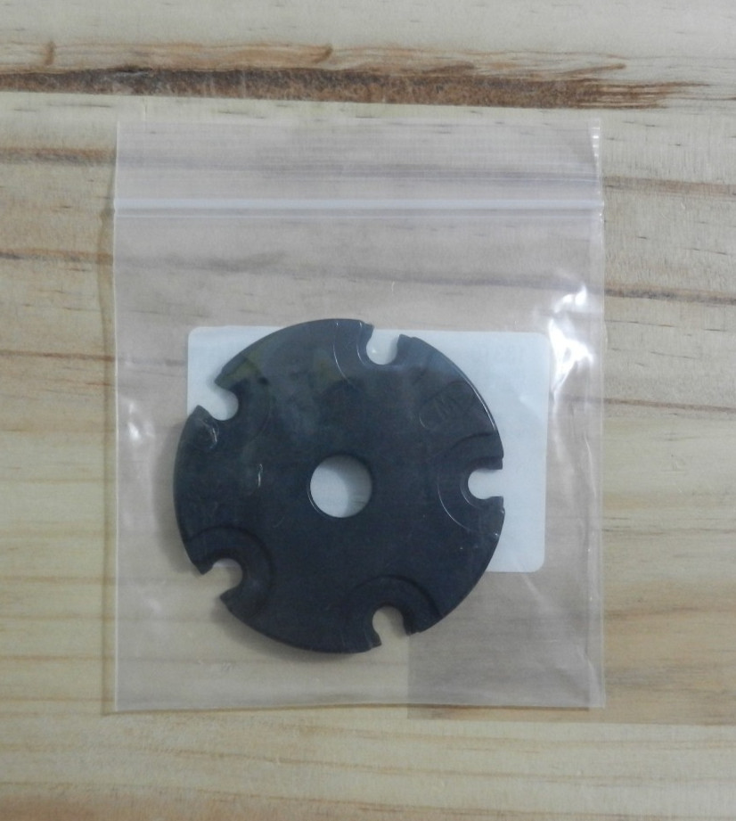 Dillon Precision 750 Shell Plate Part #W; 40 S&W, 10mm, 9x25 Dil, 357 Sig; 13310