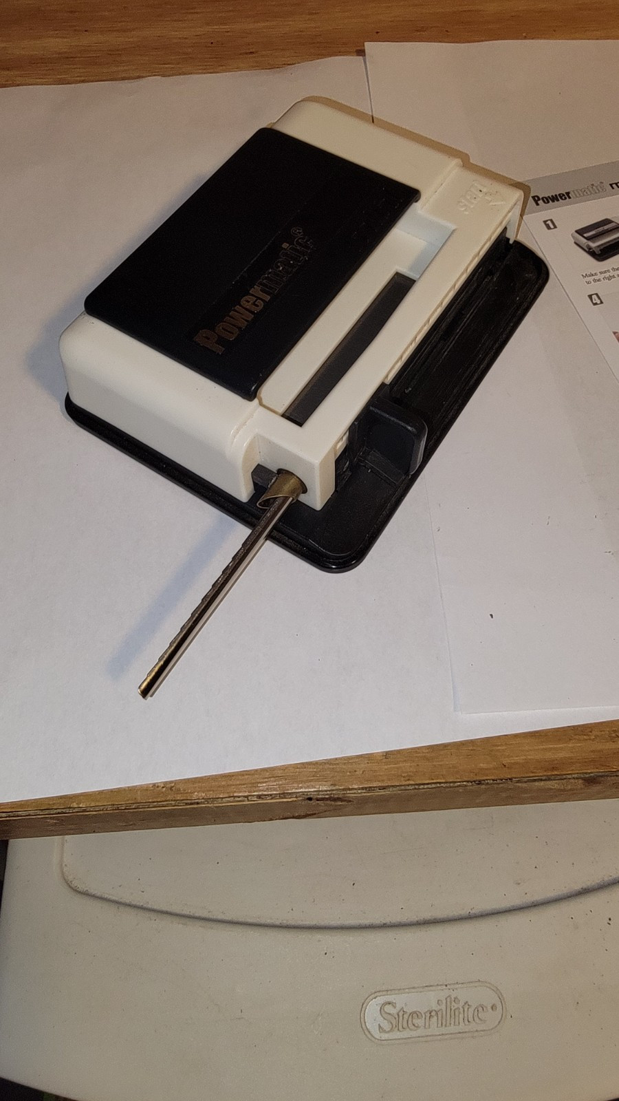 Powermatic Mini Cigarette Injector - White RYO Cigarette Injector Machine