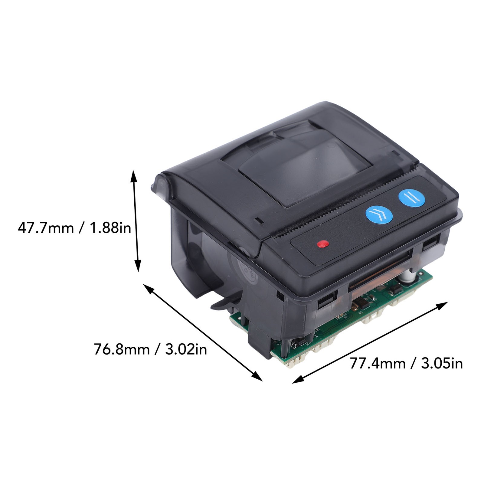 Micro Thermal Printer Embedded 58mm MCU Printing Module TTL RS232 USB EM5824