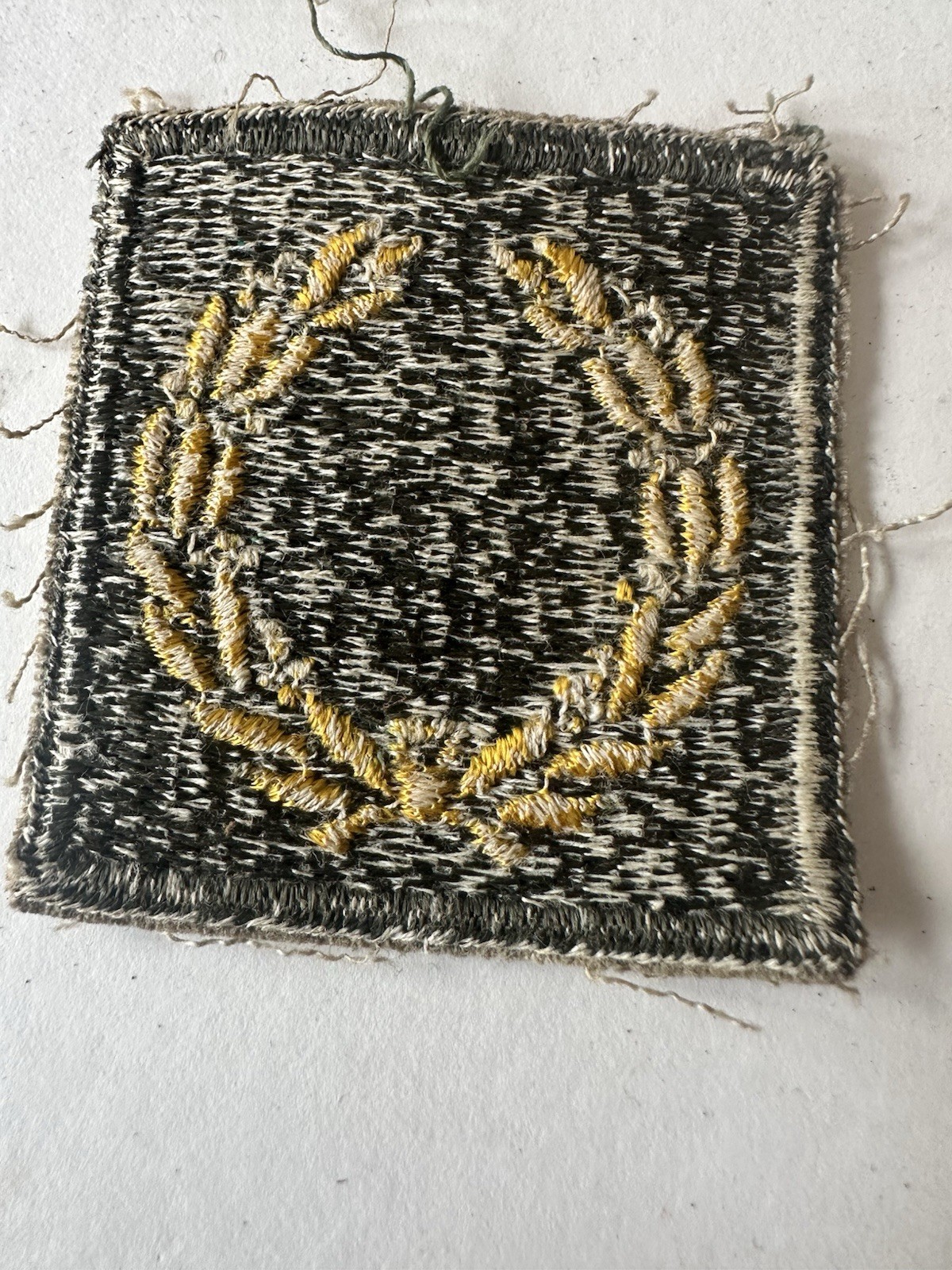 ORIGINAL Meritorious Award Unit Commendation Patch Cut Edge (22f)