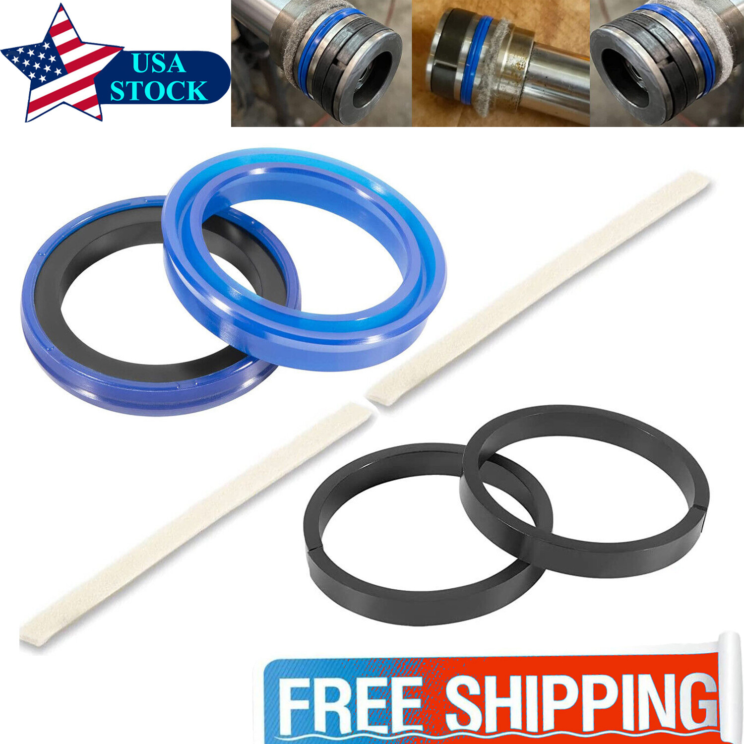 For Rotary Lift 2 post Cylinder Seal Kit/rebuild kit FJ783-12MF, BH-7511-10