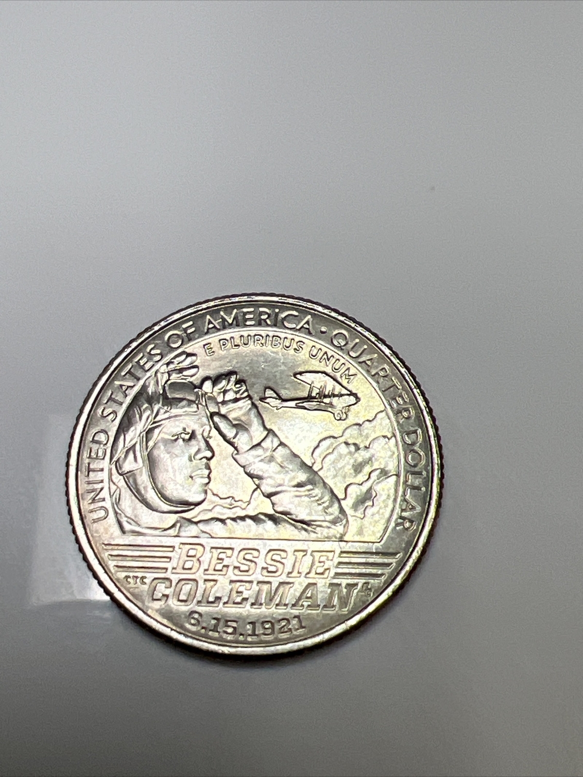 2023 P Quarter BESSIE Coleman Thin Edge