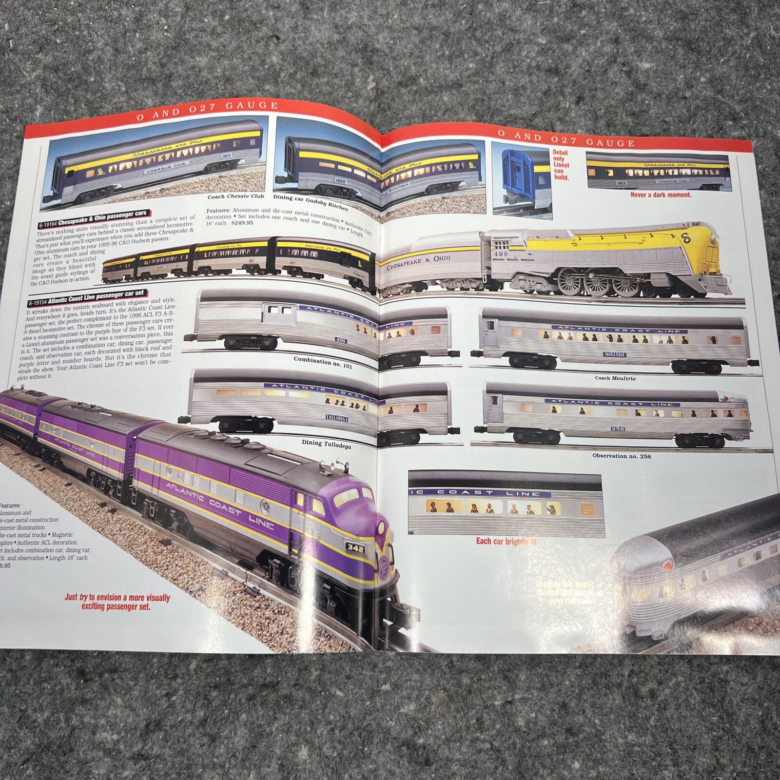 1996 Lionel Trains Catalog