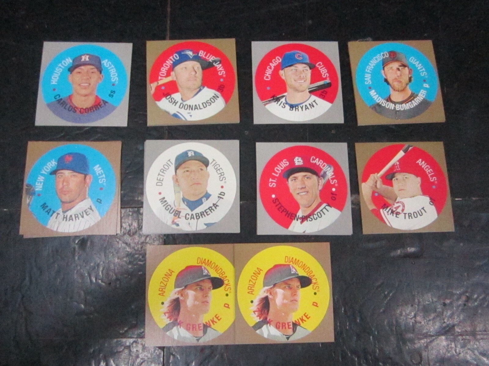 2016 Topps Heritage Baseball Discs Inserts YOU PICK *Finish Your Set* RETAIL