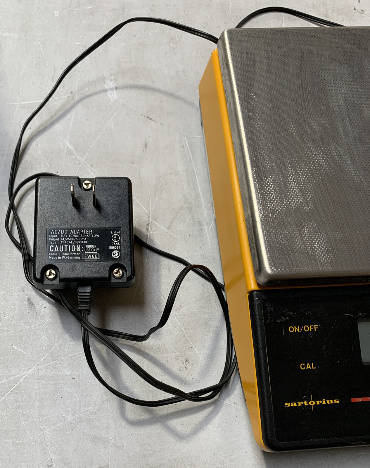 Sartorius Analytical Balance Scale Braun Basic B6100 Tested with AC ADAPTER