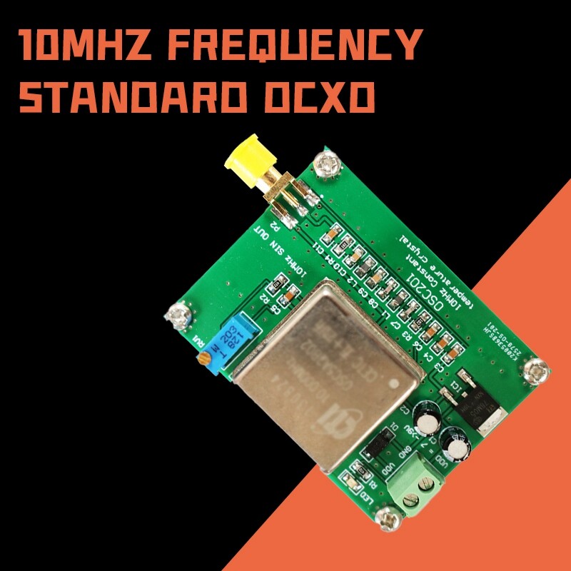 New 10MHz OCXO Frequency Standard Reference Module Board 10MHz Output For Radios