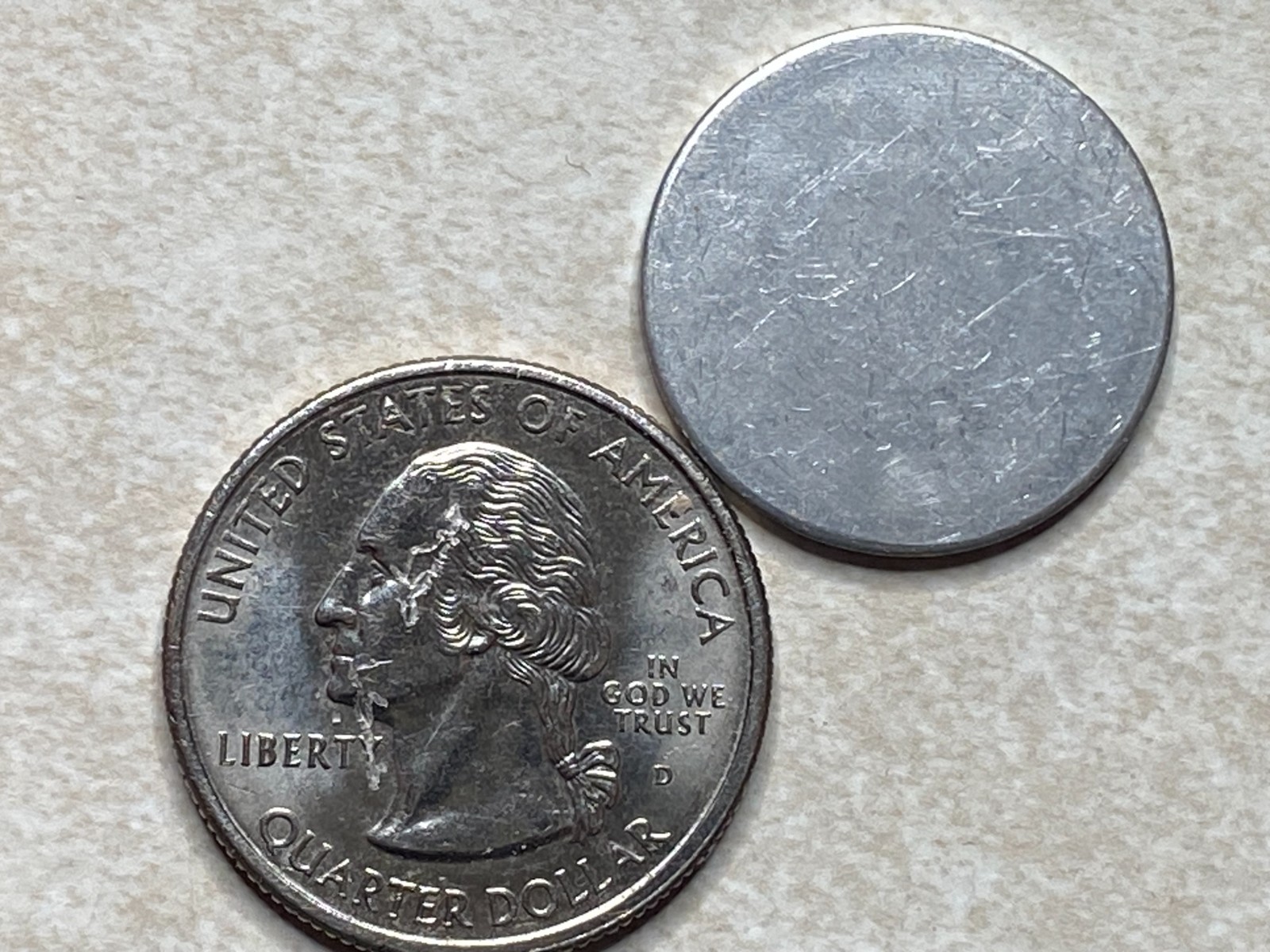 T9246 1 Pint, Unknown Anillo Restrike Arcade Token