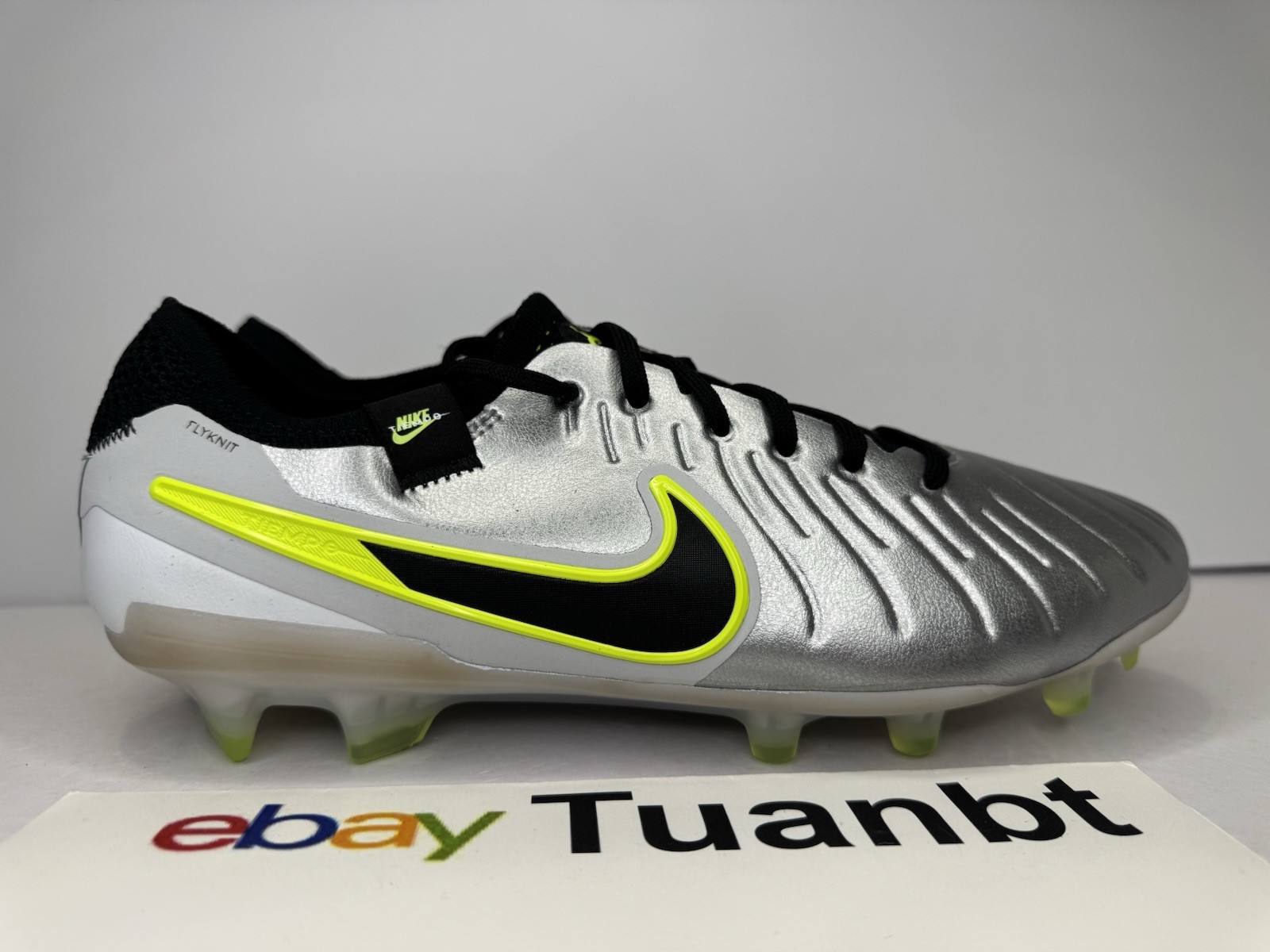 BRAND NEW Nike Tiempo Legend 10 Elite FG Men's Soccer Mad Voltage DV4328-001