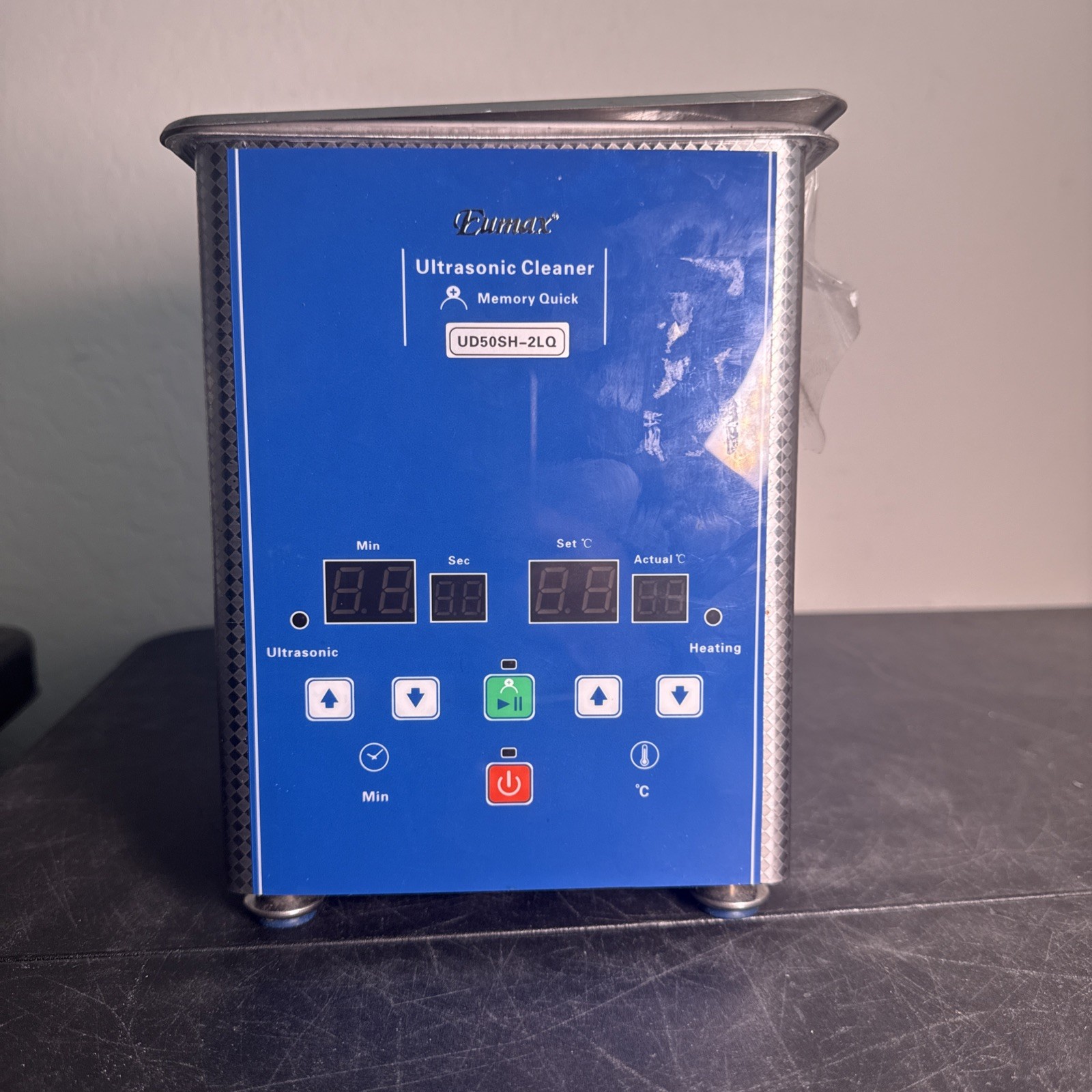 Eumax High Quality Digital Heated Ultrasonic Cleaner LED Display UD50SH-2LQ READ