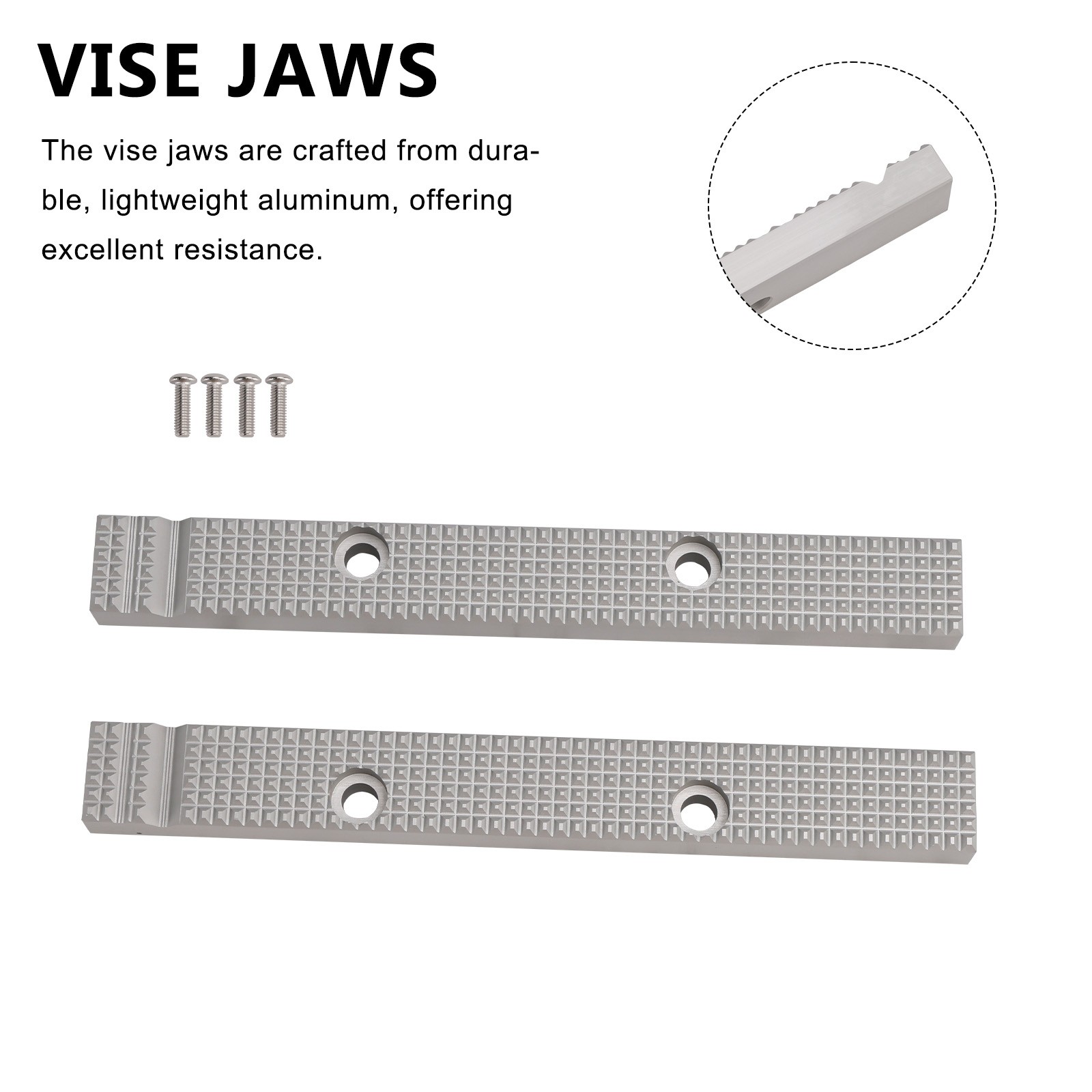 6 1/2" Reversable Gray Vises for most Older USA Models for Craftsman E#