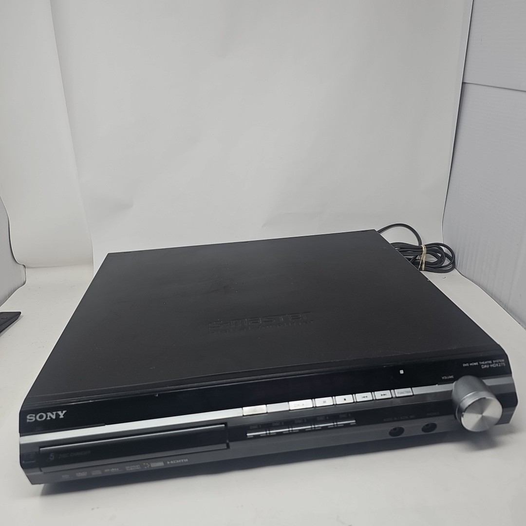 Sony DAV-HDX275 DVD Home Theatre System 5 Disc Changer No Speakers Or Remote