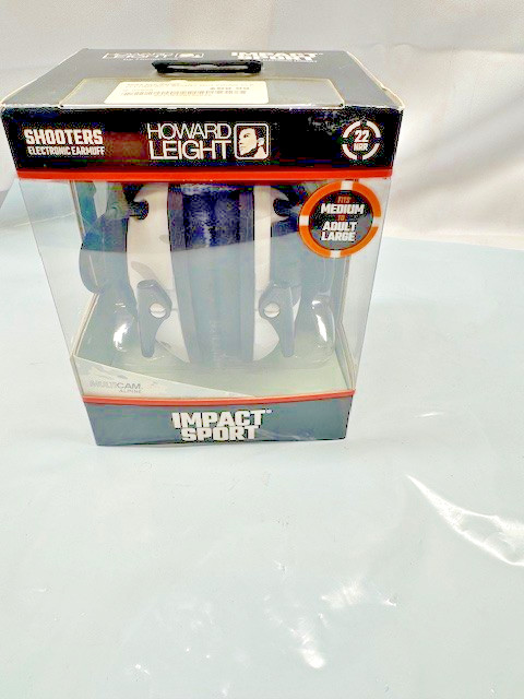 Howard Leight R-02526 Impact Sport Shooting Earmuff MultiCam-WHITE*OPEN BOX