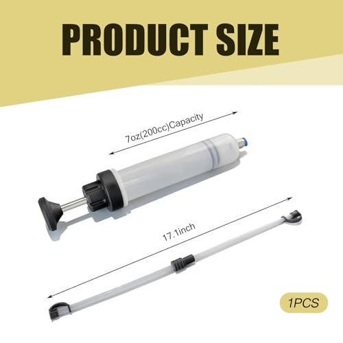 Car Power Steering Fluid Extractor, 200 CC Car Fluid Extractor Pump, Brake