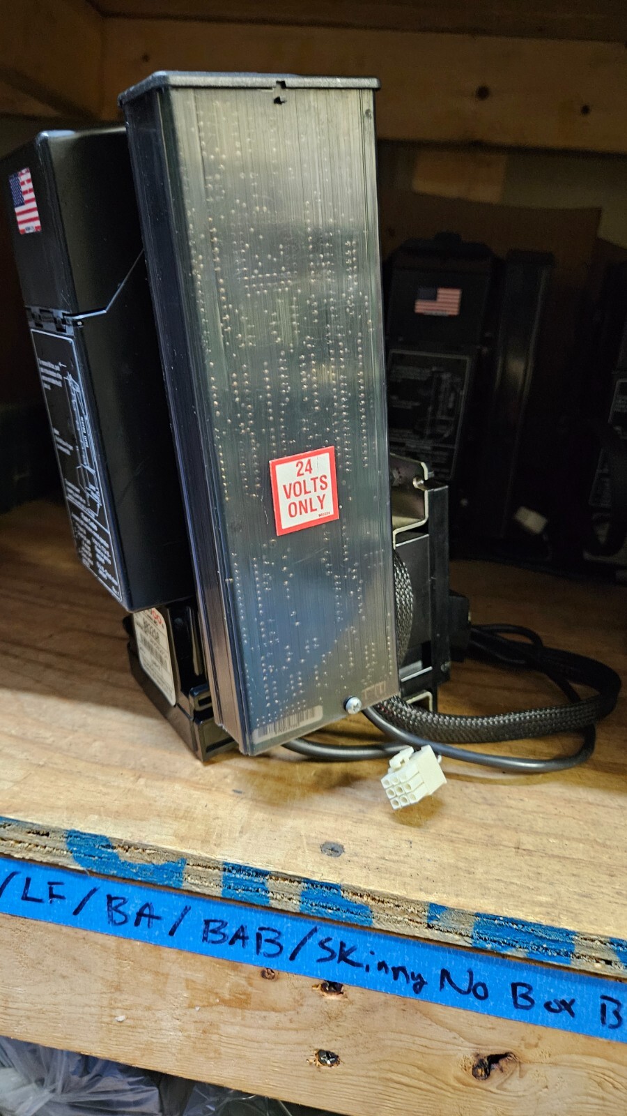 FULLY WORKING! Coinco BA32SA Snack Bill Acceptor Validator Vending Arcade 24 v