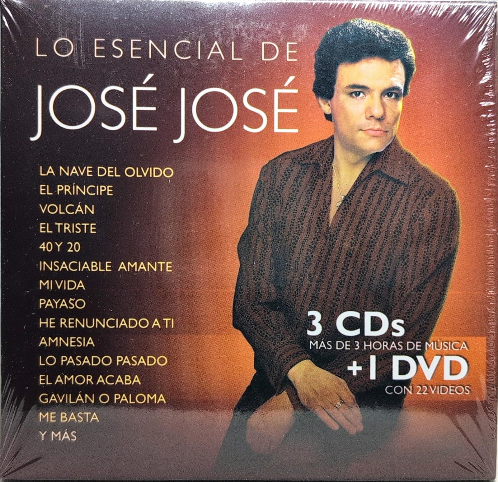 José José – Lo Esencial de José José (2008, 3 CD +DVD)