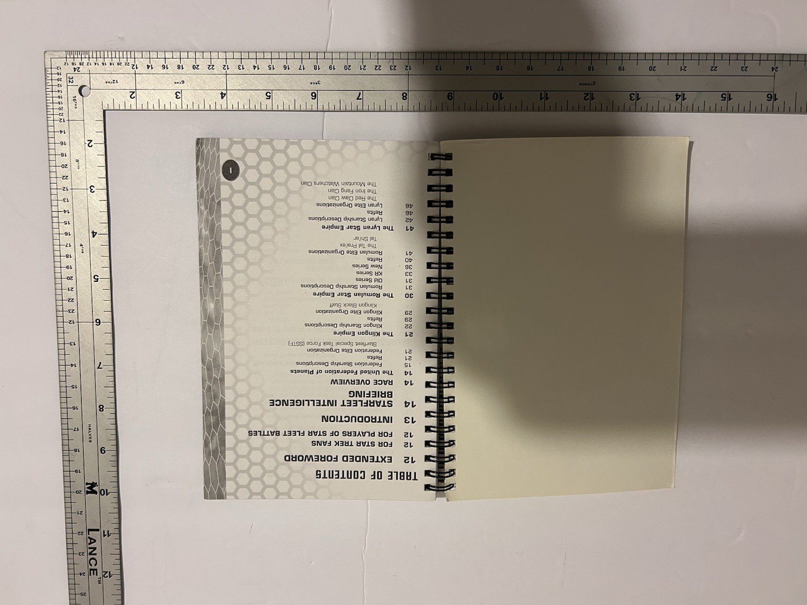 Star Trek Starfleet Command Instruction Manual *ONLY* PPB 1999