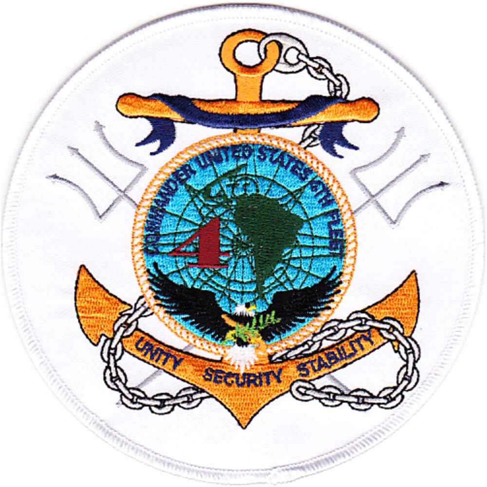 Commander Fourth Fleet Patch