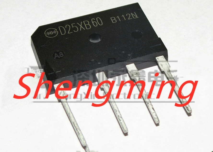 10pcs D25XB 60 D25XB60 Rectifier Bridge Flat Bridge